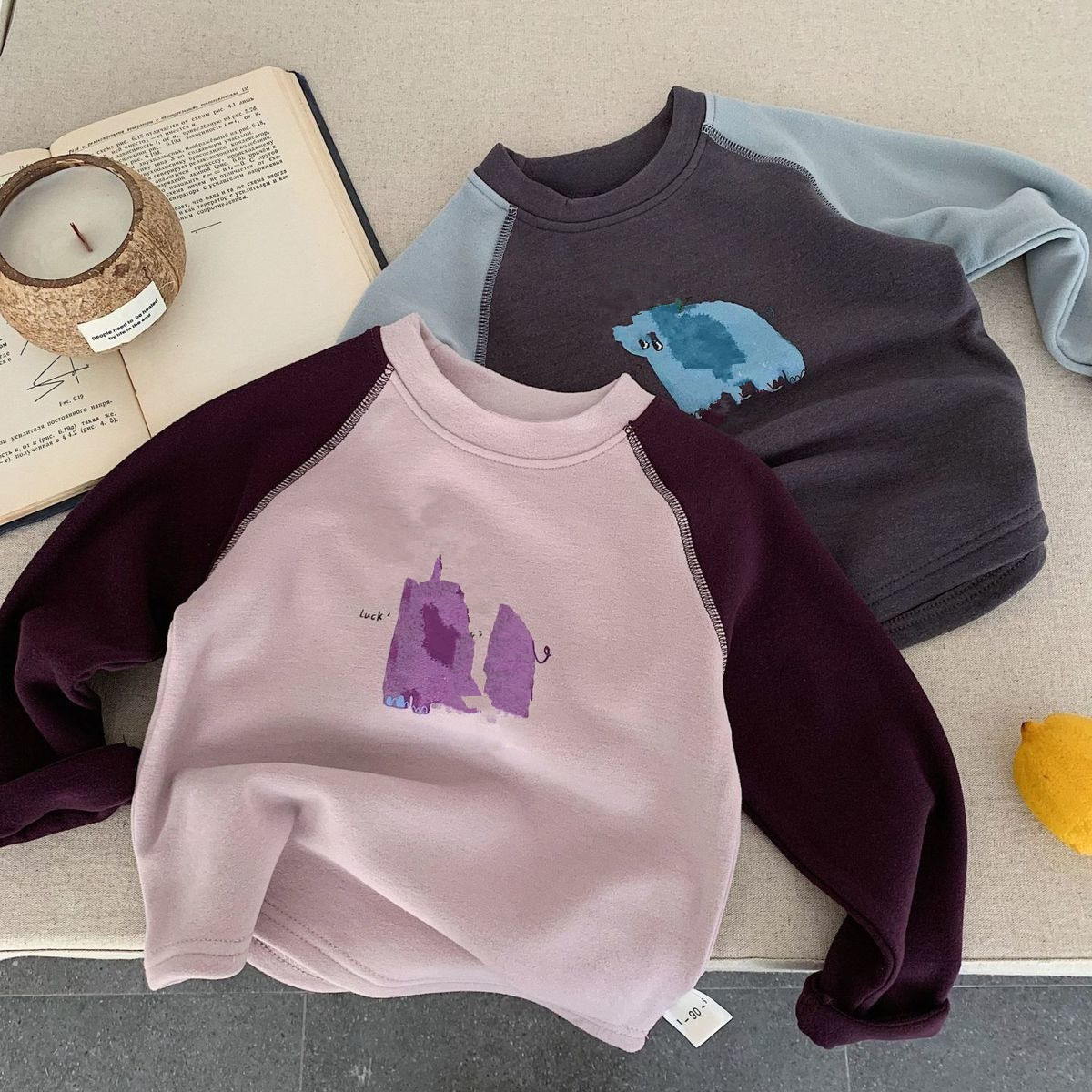 Undershirt Crew Neck - RAISE 2026 Jesienne Podkoszulki Chłopięce Luźne