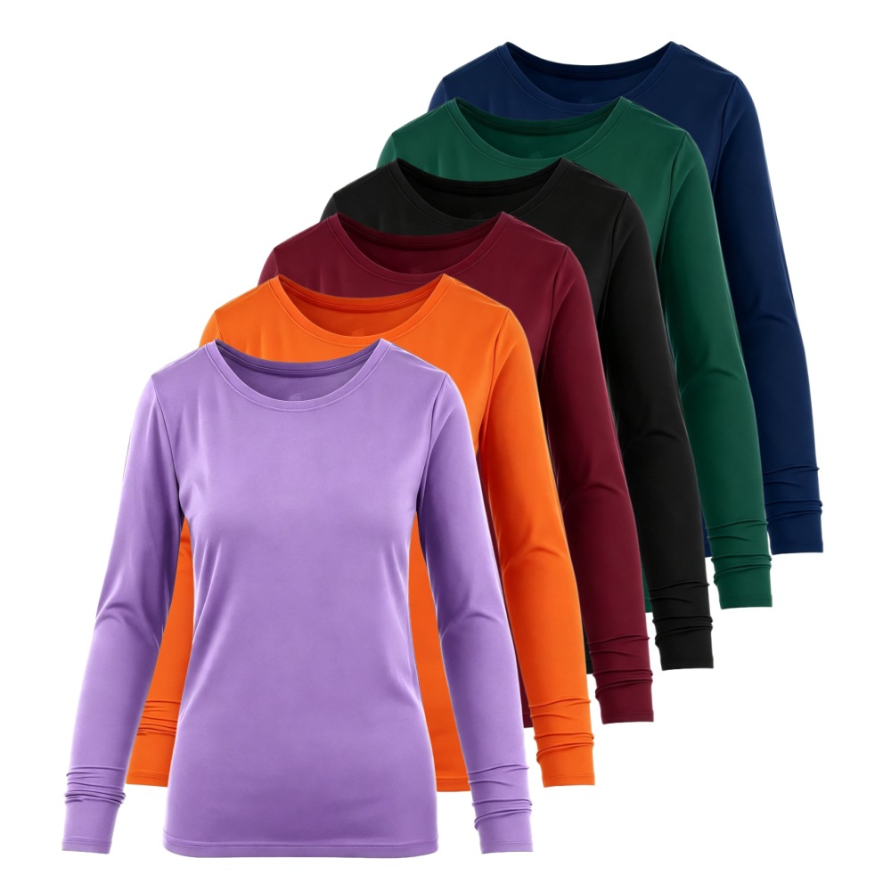 Undershirt Crew Neck - Koszulka medyczna z długim rękawem i