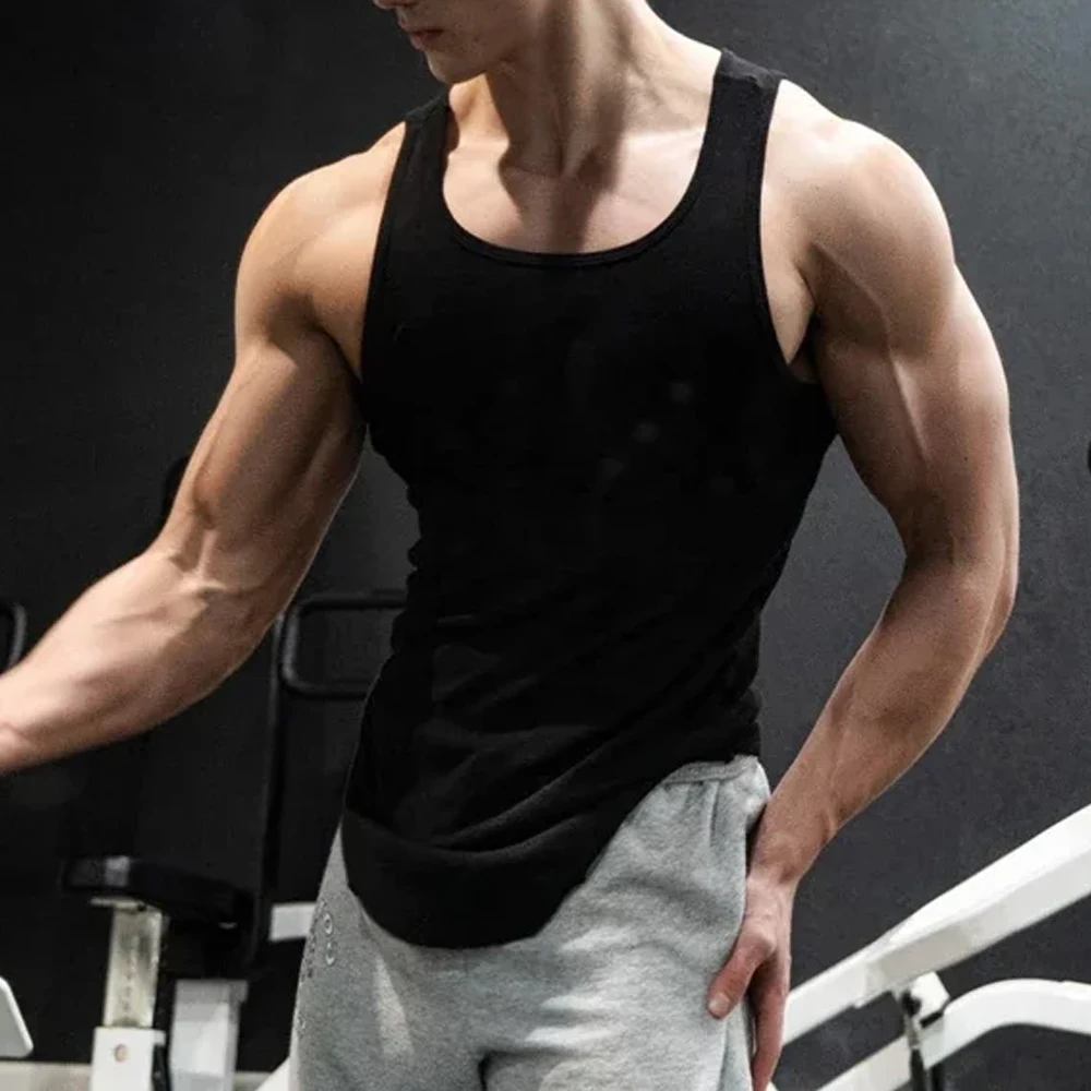 Męska sportowa wąska kamizelka – Undershirt Crew Neck recenzja i cena