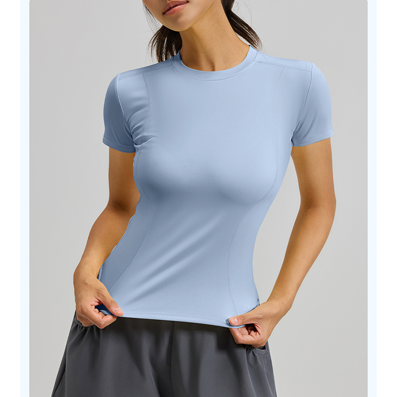 Damska koszulka do jogi slim f – T Shirt Tight Fit recenzja i cena