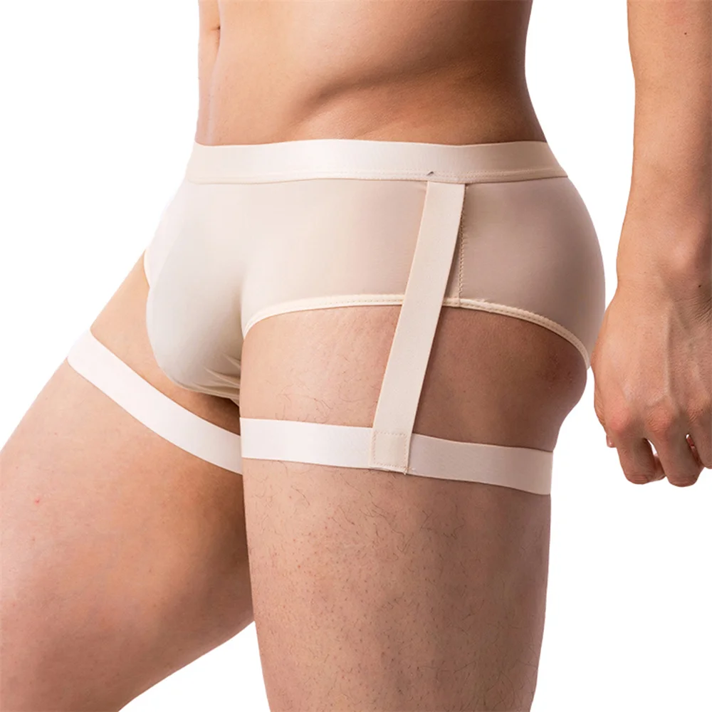 Męskie bokserki jednokolorowe  – Bamboo Fiber Trunk recenzja i cena