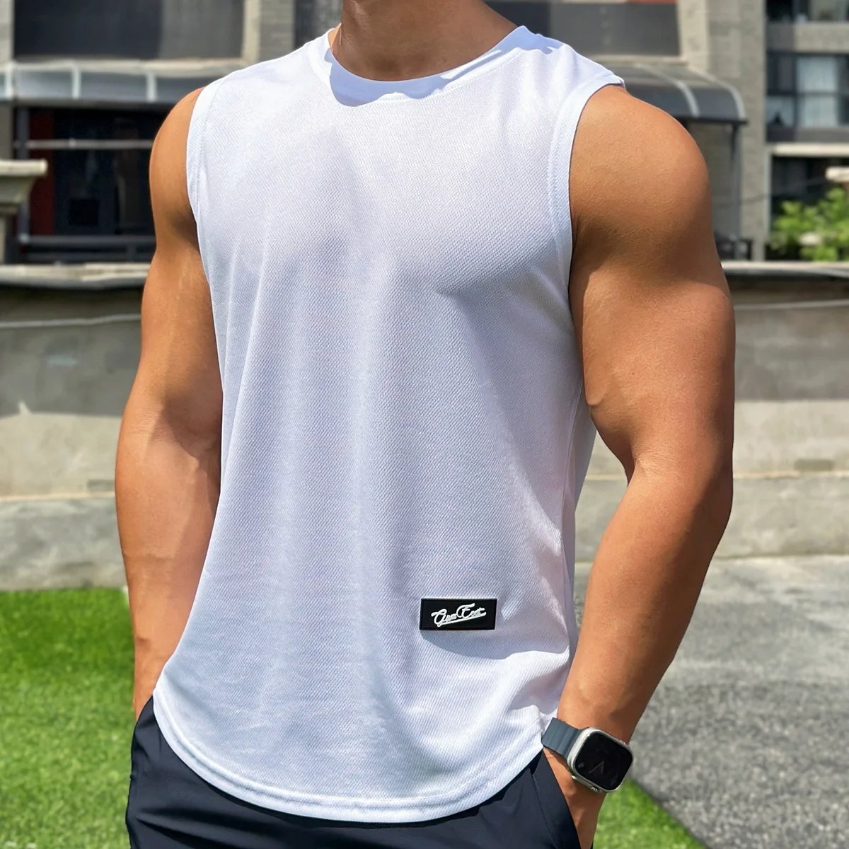 2025 Summer New Trend Men tank – Undershirt Crew Neck recenzja i cena
